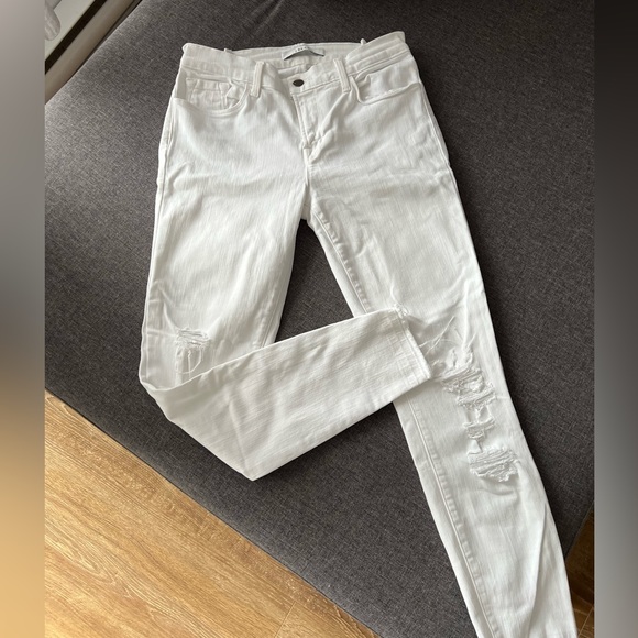 J Brand mid-rise skinny jeans - Picture 1 of 5